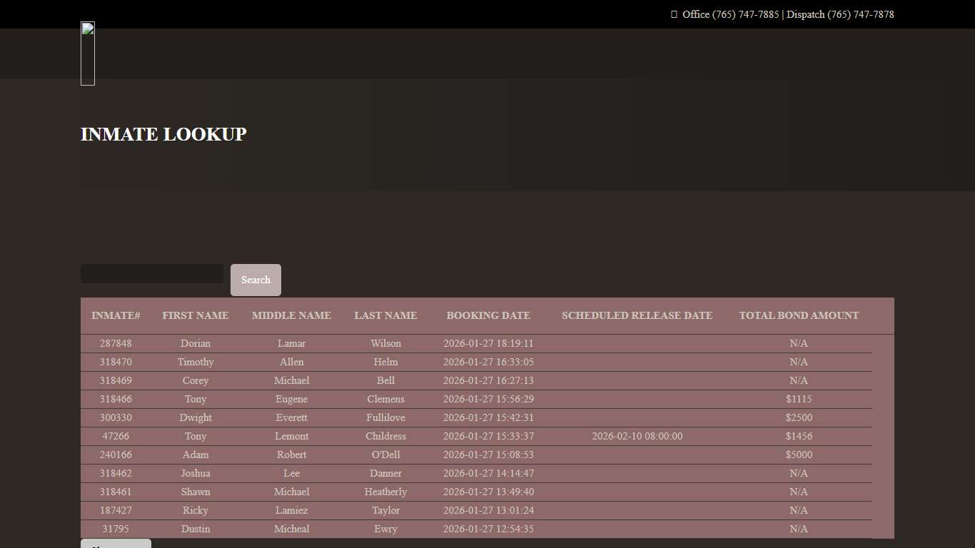 Inmate Lookup - Delaware County Sheriff